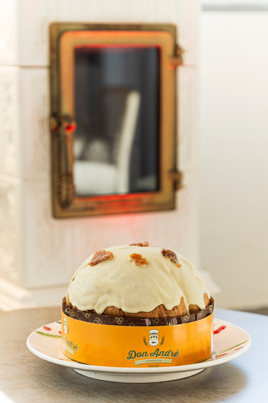 Panettone Artigianale Albicocca Pellecchiella del Vesuvio