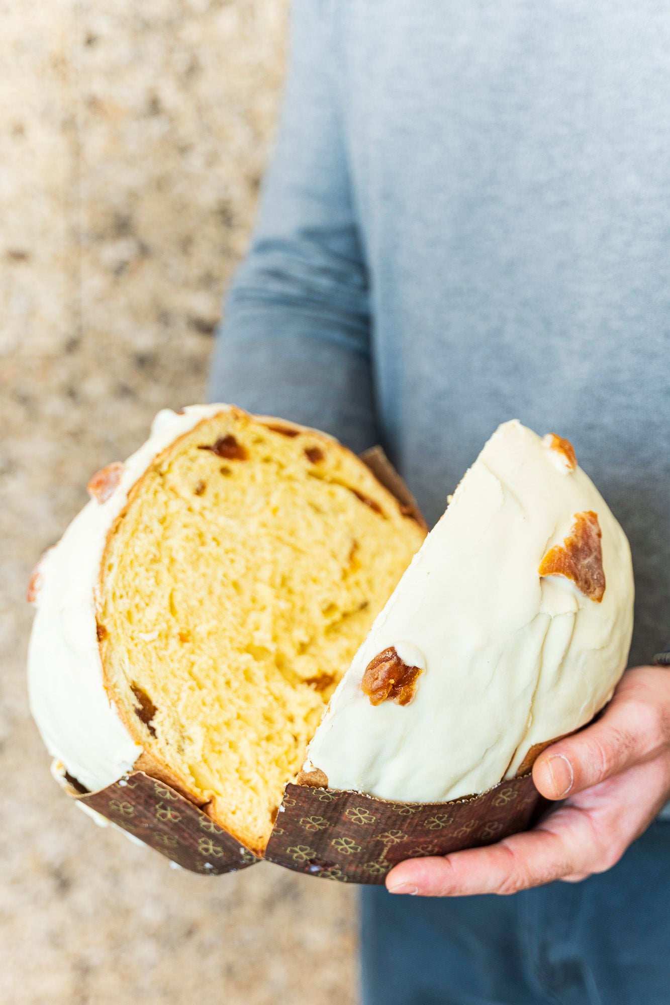 Panettone Artigianale Albicocca Pellecchiella del Vesuvio