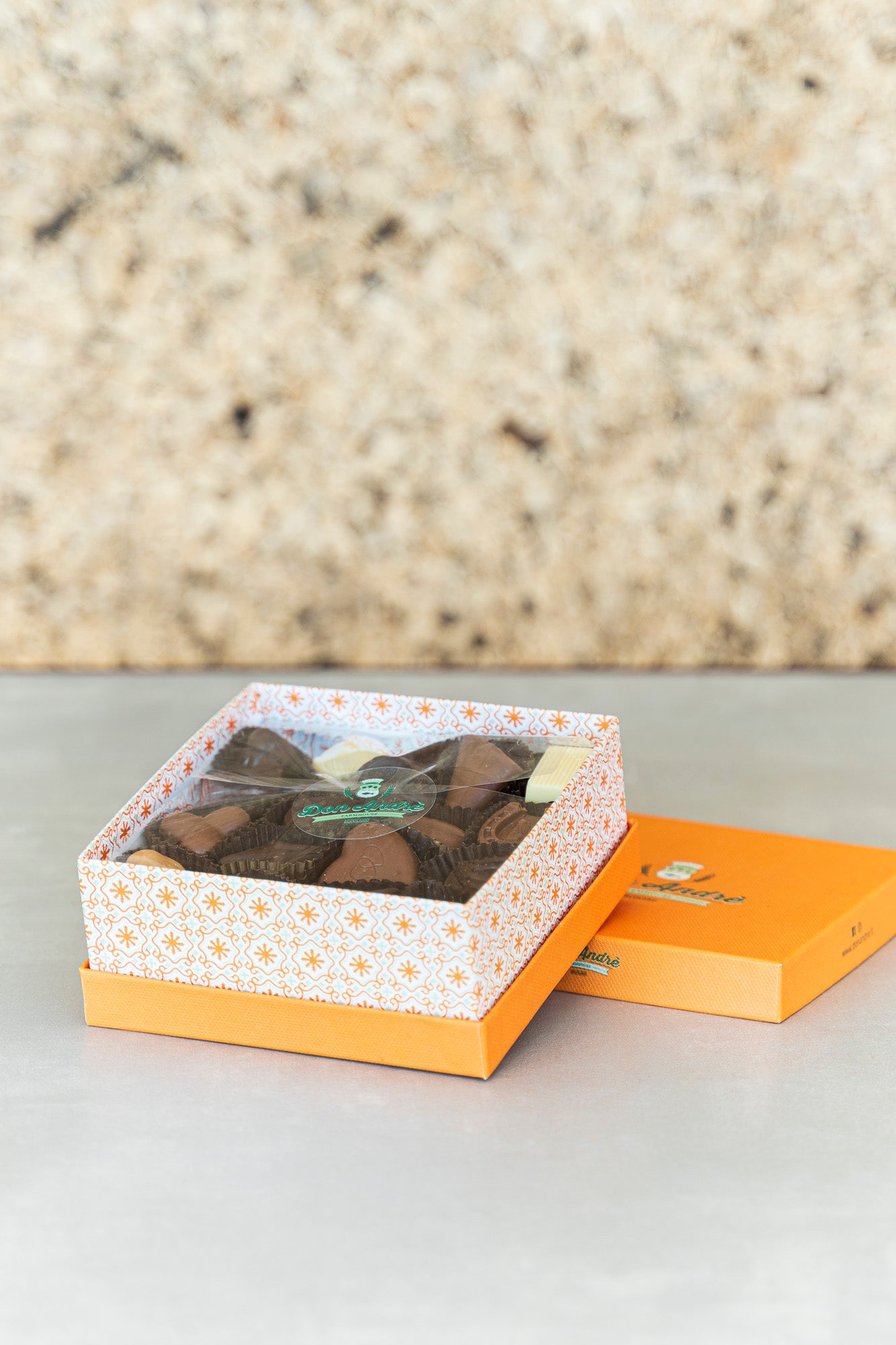 Box cioccolatini variegati